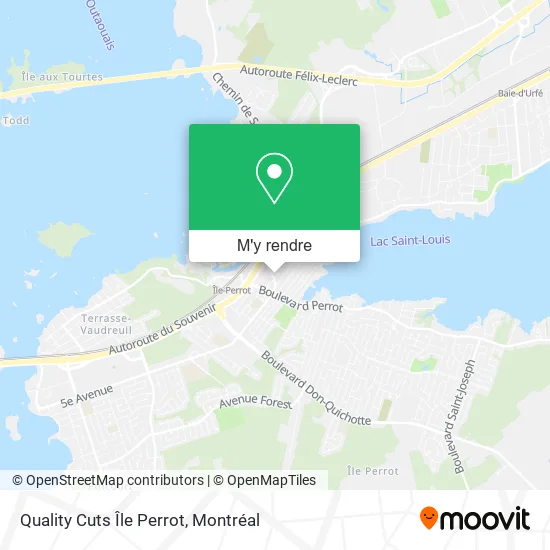 Quality Cuts Île Perrot plan