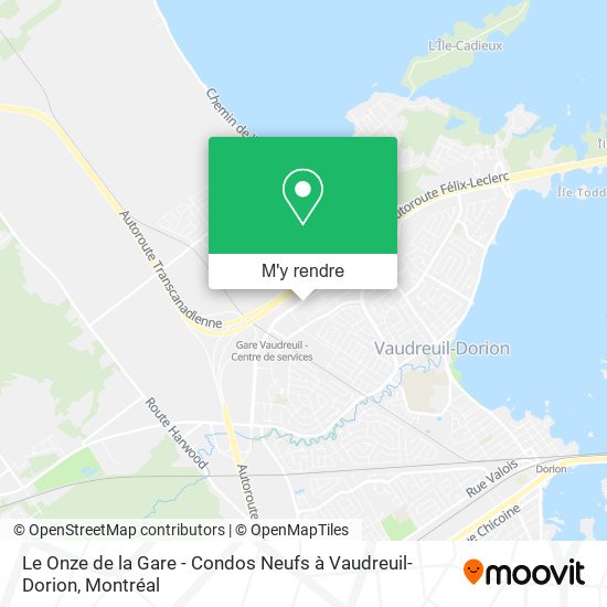 Le Onze de la Gare - Condos Neufs à Vaudreuil-Dorion plan