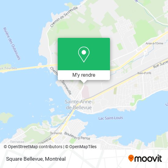 Square Bellevue plan