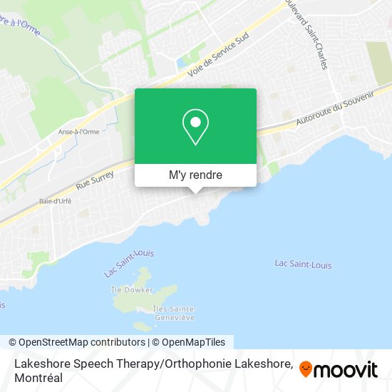 Lakeshore Speech Therapy / Orthophonie Lakeshore plan