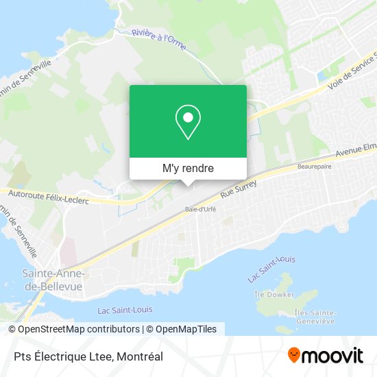 Pts Électrique Ltee plan