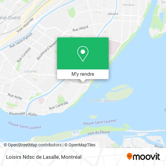 Loisirs Ndsc de Lasalle plan