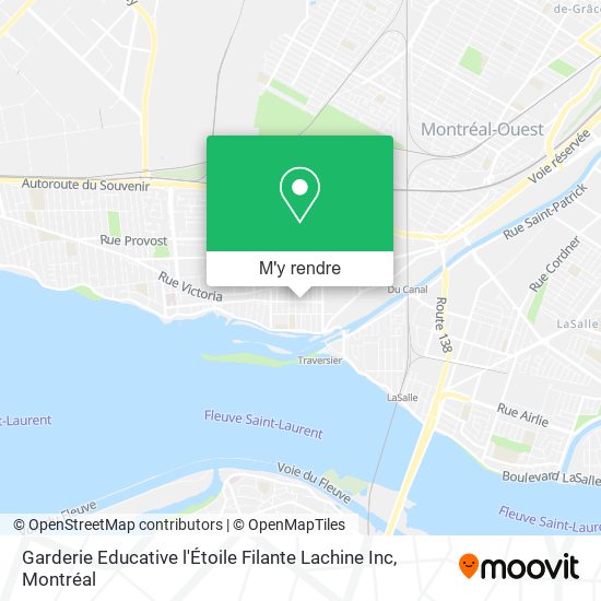 Garderie Educative l'Étoile Filante Lachine Inc plan