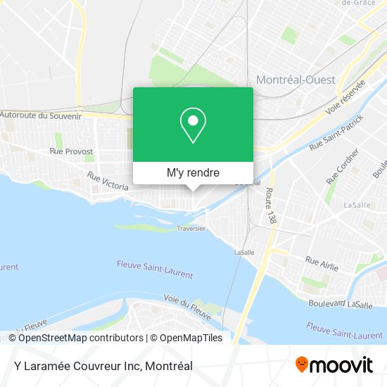 Y Laramée Couvreur Inc plan