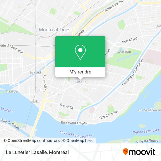 Le Lunetier Lasalle plan