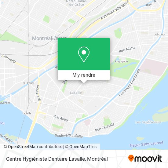 Centre Hygiéniste Dentaire Lasalle plan