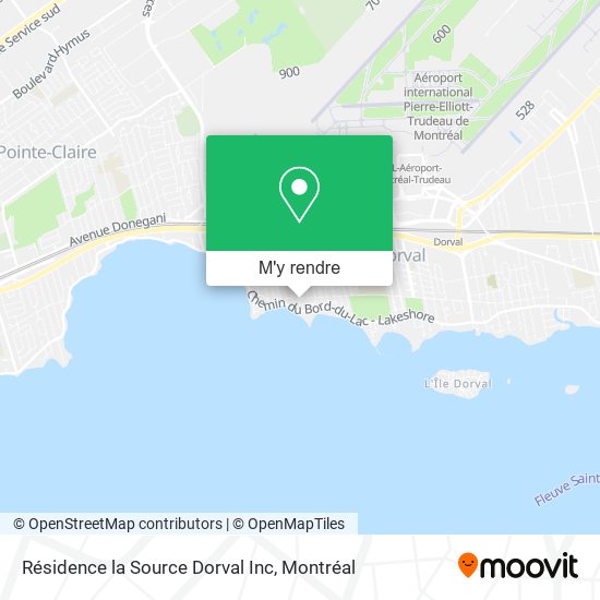 Résidence la Source Dorval Inc plan