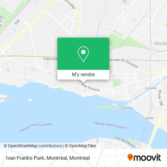 Ivan Franko Park, Montréal plan