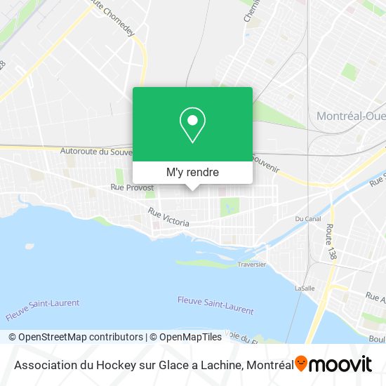 Association du Hockey sur Glace a Lachine plan