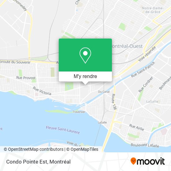 Condo Pointe Est plan