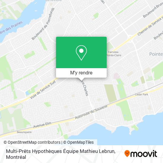 Multi-Prêts Hypothèques Équipe Mathieu Lebrun plan