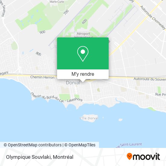 Olympique Souvlaki plan