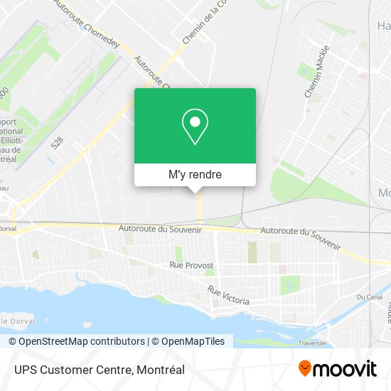 UPS Customer Centre plan