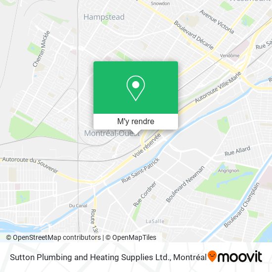 Sutton Plumbing and Heating Supplies Ltd. plan