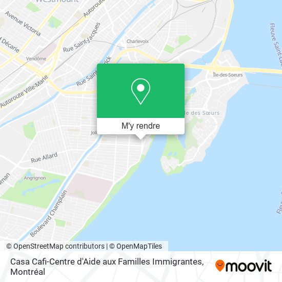 Casa Cafi-Centre d'Aide aux Familles Immigrantes plan