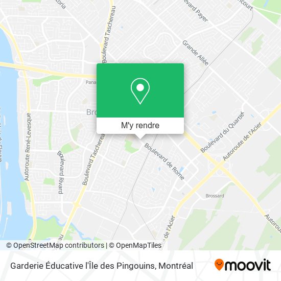 Garderie Éducative l'Île des Pingouins plan