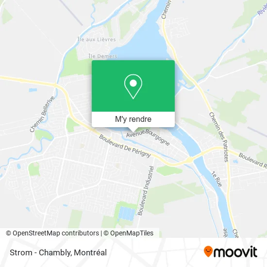 Strom - Chambly plan