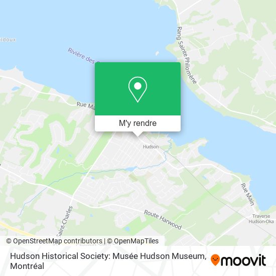 Hudson Historical Society: Musée Hudson Museum plan