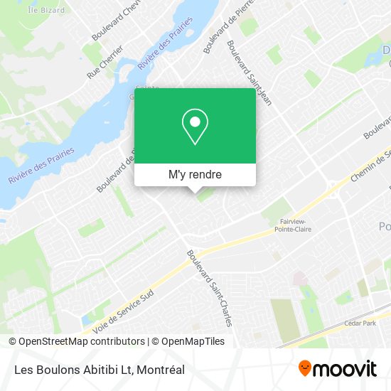 Les Boulons Abitibi Lt plan