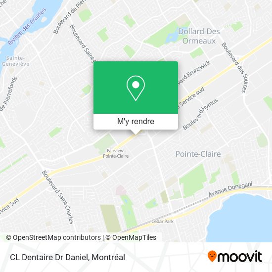 CL Dentaire Dr Daniel plan