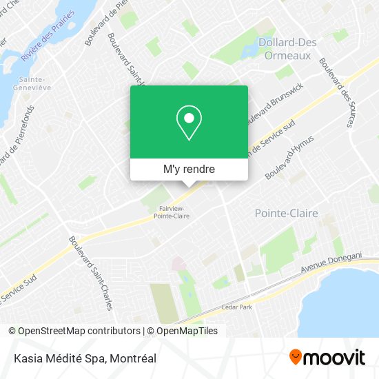 Kasia Médité Spa plan