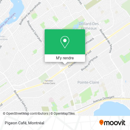 Pigeon Café plan