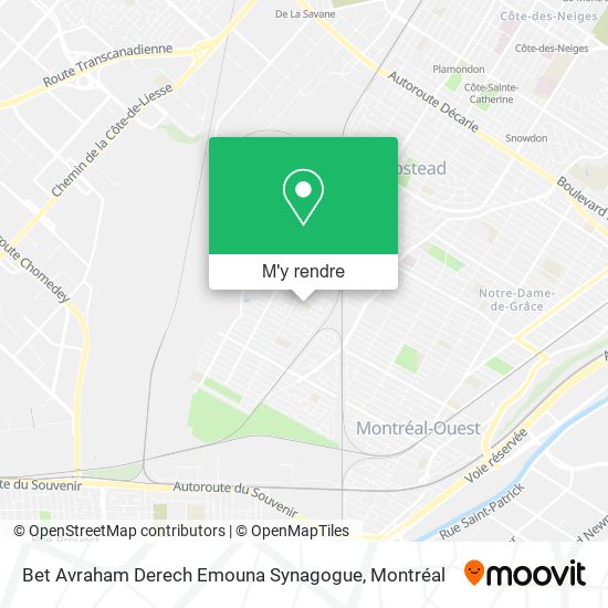 Bet Avraham Derech Emouna Synagogue plan