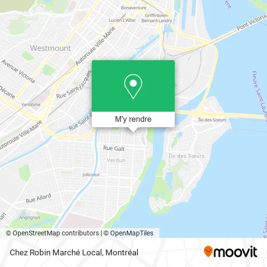 Chez Robin Marché Local plan