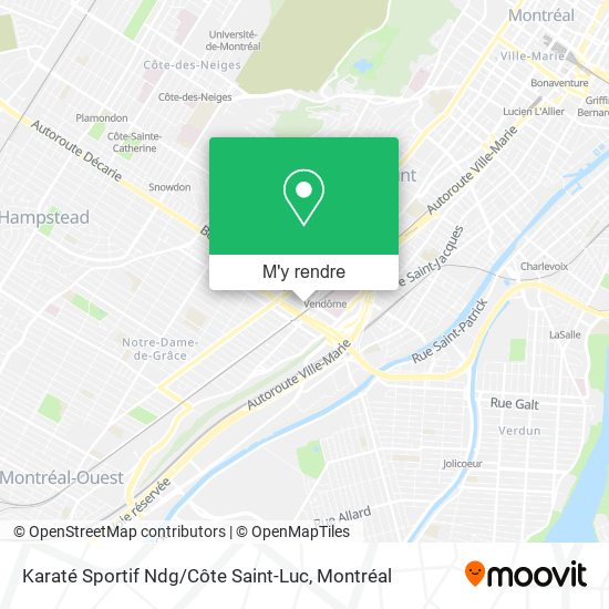 Karaté Sportif Ndg / Côte Saint-Luc plan