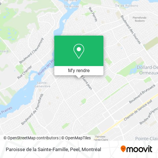 Paroisse de la Sainte-Famille, Peel plan