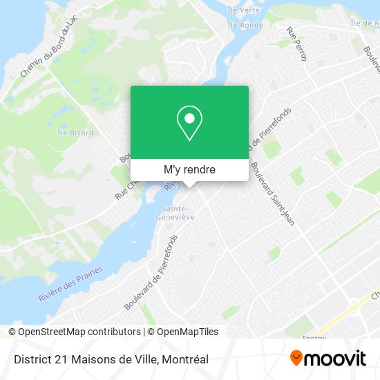 District 21 Maisons de Ville plan