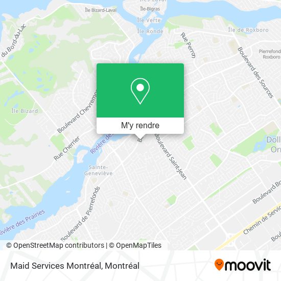 Maid Services Montréal plan