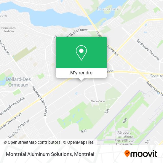 Montréal Aluminum Solutions plan