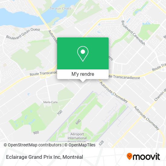 Eclairage Grand Prix Inc plan