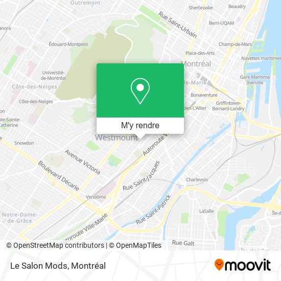 Le Salon Mods plan
