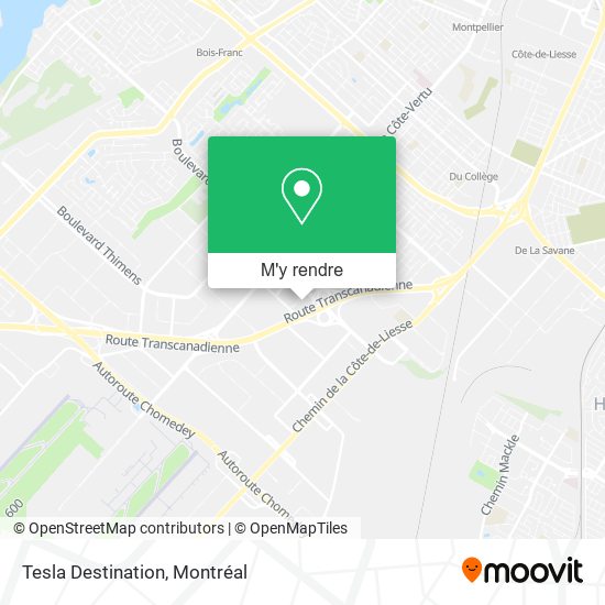 Tesla Destination plan