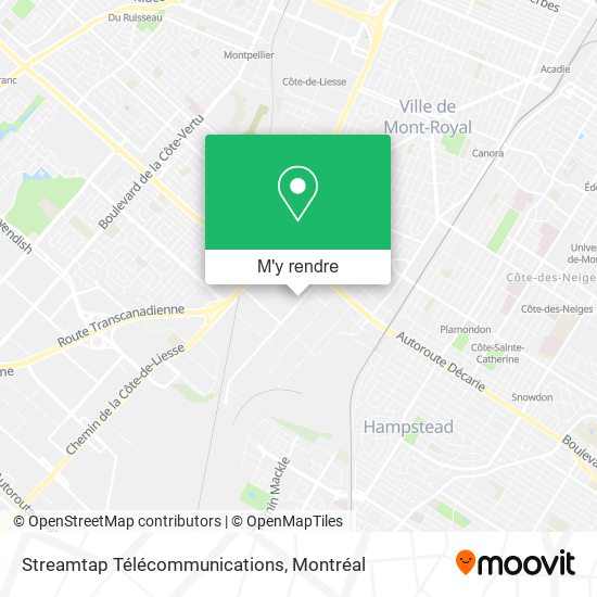 Streamtap Télécommunications plan
