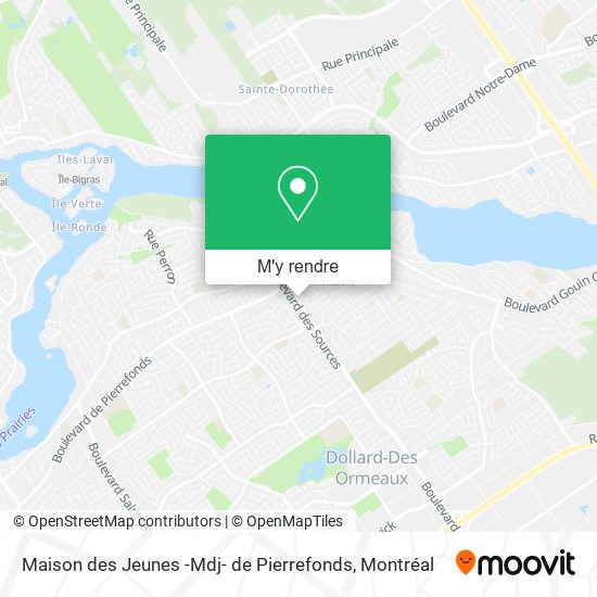 Maison des Jeunes -Mdj- de Pierrefonds plan