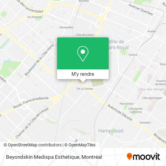 Beyondskin Medispa Esthétique plan