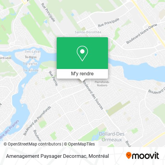 Amenagement Paysager Decormac plan
