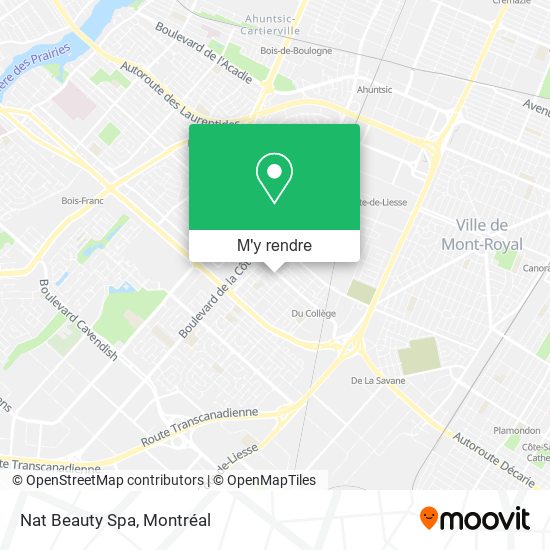 Nat Beauty Spa plan