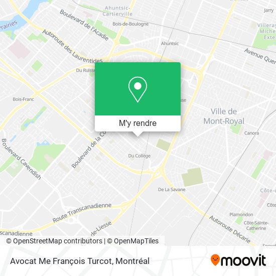 Avocat Me François Turcot plan