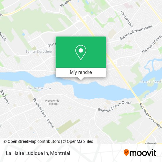 La Halte Ludique in plan