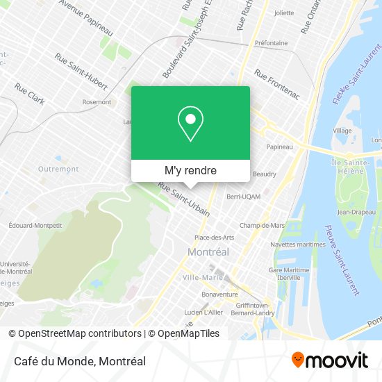 Café du Monde plan