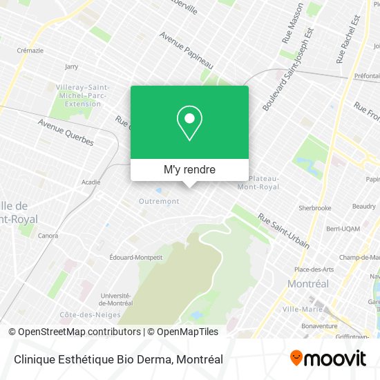 Clinique Esthétique Bio Derma plan