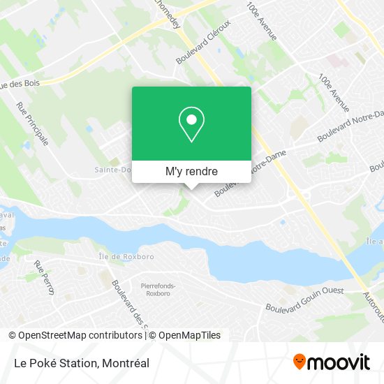 Le Poké Station plan