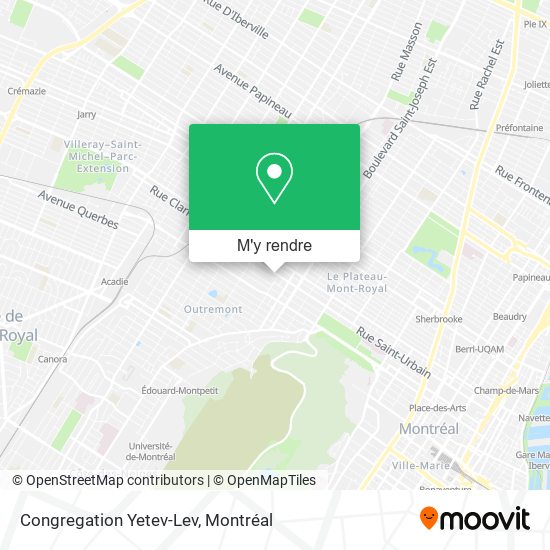 Congregation Yetev-Lev plan