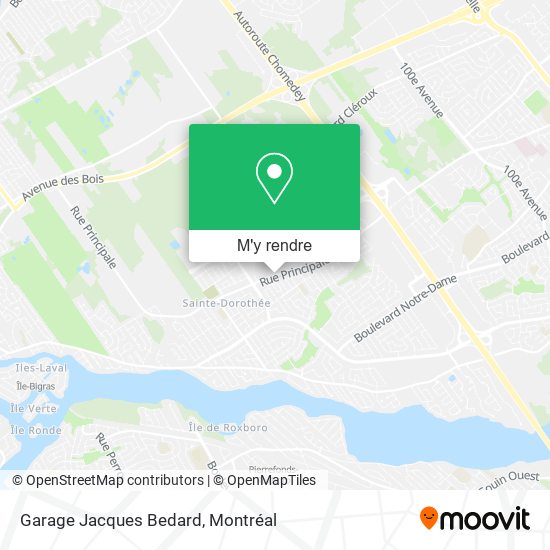 Garage Jacques Bedard plan