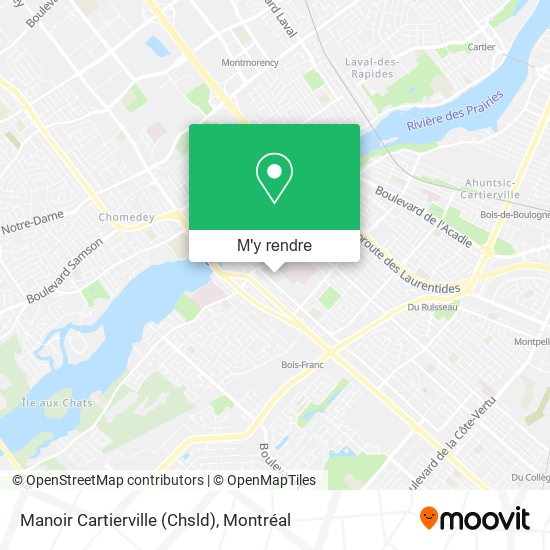Manoir Cartierville (Chsld) plan