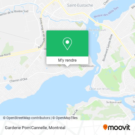 Garderie Pom'Cannelle plan